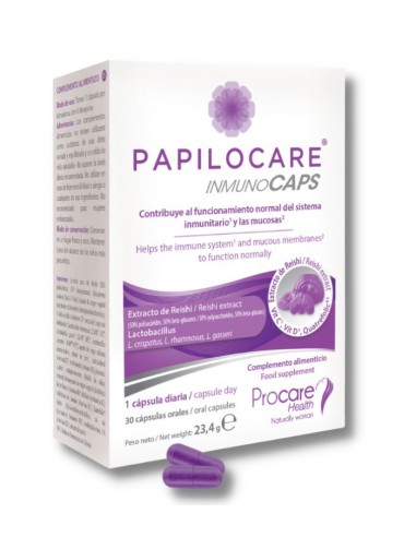 PAPILOCARE INMUNOCAPS 30 CAPSULAS Inicio y  - 