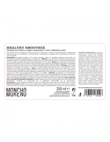 MONCHO MORENO HEALTHY SMOOTHIE 250ML Higiene Capilar y Higiene - MONCHO MORENO
