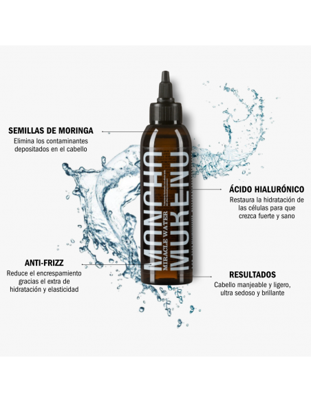 MONCHO MORENO MIRACLE WATER 150ML Vitalidad y Champus - MONCHO MORENO