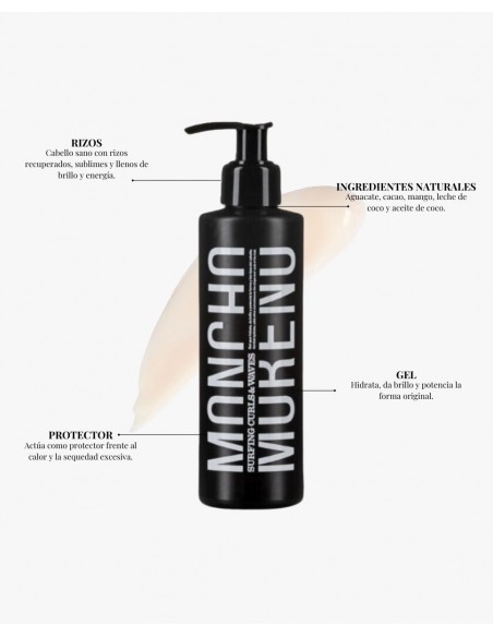 MONCHO MORENO SURFING CURLS&WAVES 200ML Fijacion y Higiene Capilar - MONCHO MORENO