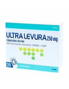 ULTRA-LEVURA 250 MG 20 CAPSULAS (BLISTER) Probioticos y Trastornos Digestivos - 
