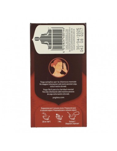 YOGI TEA BIO CHOCOLATE 17 BOLSITAS Inicio y  - 