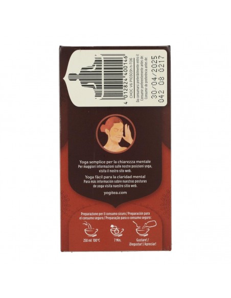 YOGI TEA BIO CHOCOLATE 17 BOLSITAS Inicio y  - 