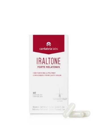 IRALTONE FORTE MELATONINA 60 CAPSULAS Anticaida y Higiene Capilar - IRALTONE