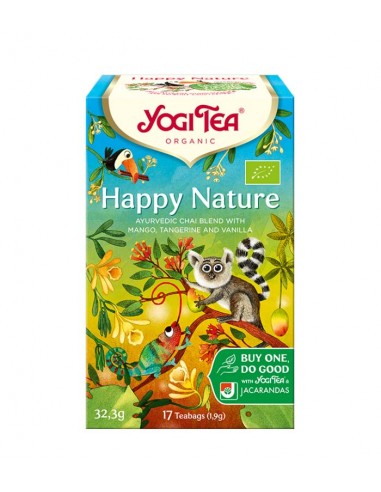 YOGI TEA HAPPY NATURE INFUSION 17 BOLSITAS Complementos alimenticios y Dietetica - YOGI TEA