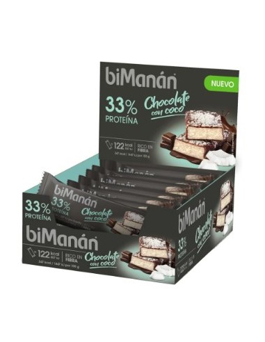 BIMANAN 1 BARRITA CHOCOLATE Y COCO 35G Dietetica y Inicio - BIMANAN