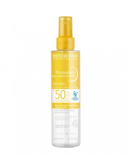 BIODERMA PHOTODERM EAU SOLAIRE ANTI-OX SPF 50 200 ML Inicio y  - 