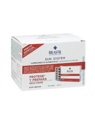 RILASTIL SUN SYSTEM 2X30 CAPSULAS Inicio y  - 
