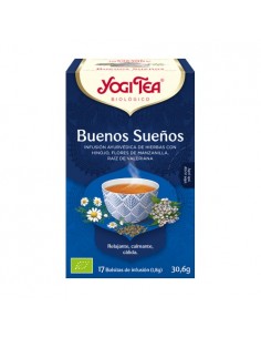 YOGI TEA BUENOS SUEÑOS INFUSION 17 BOLSITAS Complementos alimenticios y Dietetica - YOGI TEA