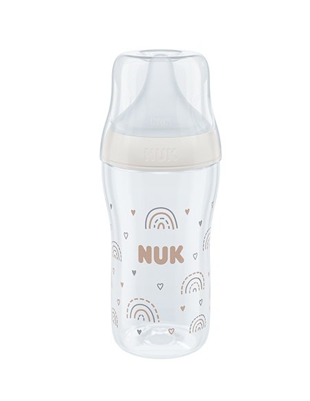 NUK PERFECT MATCH BIBERON SILICONA M +3M 260ML Inicio y  - 