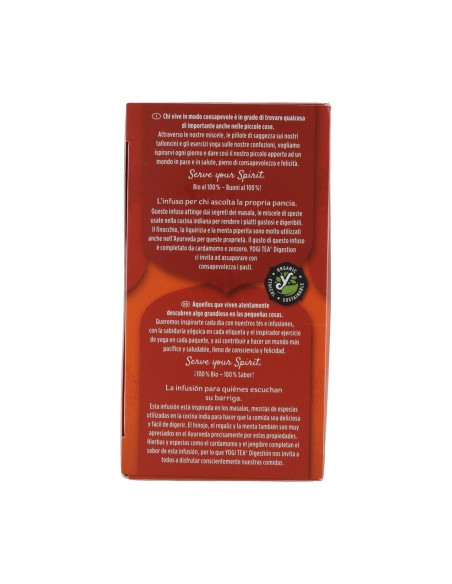 YOGI TEA DIGESTION 17 BOLSITAS Complementos alimenticios y Dietetica - YOGI TEA