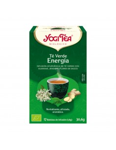 YOGI TEA TE VERDE ENERGIA 17 BOLSITAS Complementos alimenticios y Dietetica - YOGI TEA