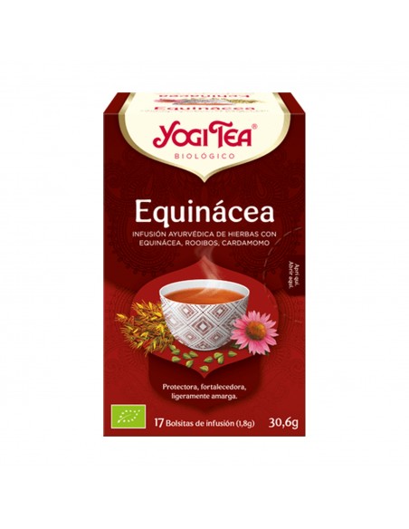 YOGI TEA ECHINACEA INFUSION 17 BOLSITAS Inicio y  - YOGI TEA