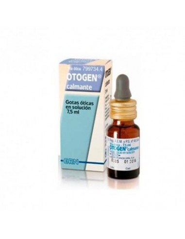 OTOGEN CALMANTE GOTAS OTICAS SOLUCION 7.5 ML Analgesicos y Analgésico y Antiinflamatorio - ERN