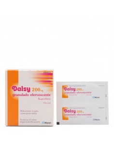 DALSY 200 MG 20 SOBRES EFERVESCENTES Antiimflamatorios y Analgésico y Antiinflamatorio - BGP PRODUCTS OPERATIONS
