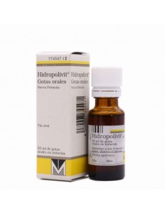 HIDROPOLIVIT GOTAS ORALES SOLUCION 20 ML Vitaminas y Minerales y Medicamentos - MENARINI