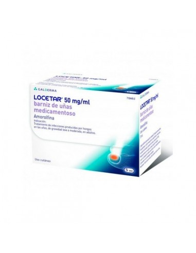 LOCETAR 50MG BARNIZ UÑAS 5 ML Hongos y Dermatologia - 