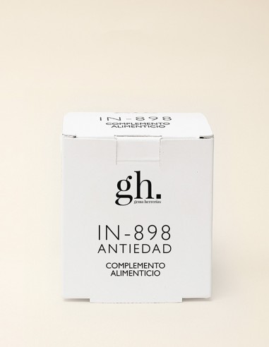 GEMA HERRERIAS IN-898 COMPLEMENTO ALIMENTICIO ANTIEDAD 60 CAPSULAS Inicio y  - GEMA HERRERÍAS
