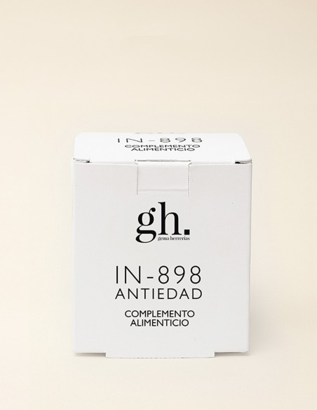GEMA HERRERIAS IN-898 COMPLEMENTO ALIMENTICIO ANTIEDAD 60 CAPSULAS Inicio y  - GEMA HERRERÍAS