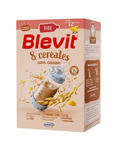 BLEVIT BIBE 8 CEREALES Y CACAO 500G Inicio y  - BLEMIL Y BLEVIT