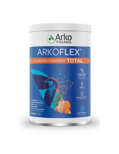 ARKOPHARMA ARKOFLEX COLAGENO TOTAL 390 G Colagenos y magnesios y Salud Muscular y Articular - ARKOPHARMA