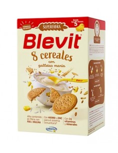 BLEVIT SF 8 CEREALES & GALLETA 500G Papillas y galletas y Alimentacion del bebe - BLEMIL Y BLEVIT