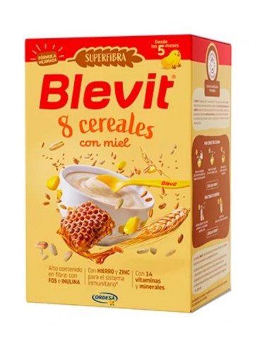 BLEVIT SF 8 CEREALES MIEL 500G Inicio y  - BLEMIL Y BLEVIT