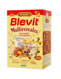 BLEVIT SF MULTICEREALES MUESLI MIEL Y FRUTA 500G Papillas y galletas y Alimentacion del bebe - BLEMIL Y BLEVIT