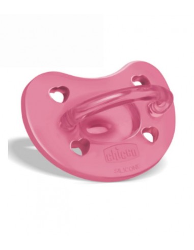 CHICCO PHYSIOFORMA CHUPETE SILICONA ROSA 16-36 MESES Biberones y Accesorios del bebe - CHICCO