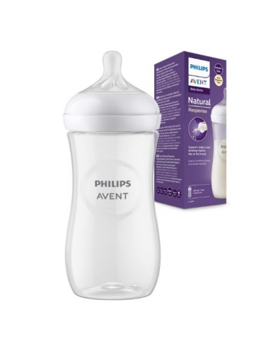 AVENT BIBERON PP NATURAL  RESPONSE 330 ML Biberones y Accesorios del bebe - BB AVENT