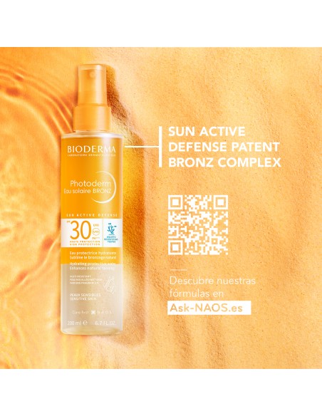 BIODERMA PHOTODERM EAU SOLAIRE BRONZ SPF30 200ML Solares Corporales y Solares - BIODERMA
