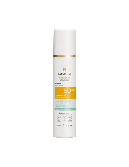 SESDERMA REPASKIN URBAN 365 PIELES GRASAS SPF50 Solar facial y Solares - SESDERMA