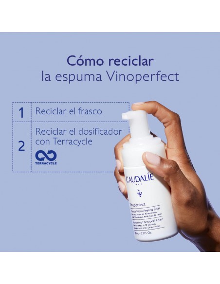 CAUDALIE VINOPERFECT MOUSSE 100ML Limpieza Facial y Cosmética facial - CAUDALIE