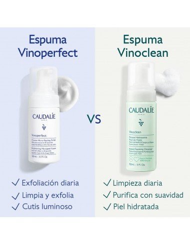 CAUDALIE VINOPERFECT MOUSSE 100ML Limpieza Facial y Cosmética facial - CAUDALIE