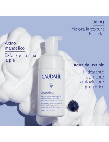 CAUDALIE VINOPERFECT MOUSSE 100ML Limpieza Facial y Cosmética facial - CAUDALIE