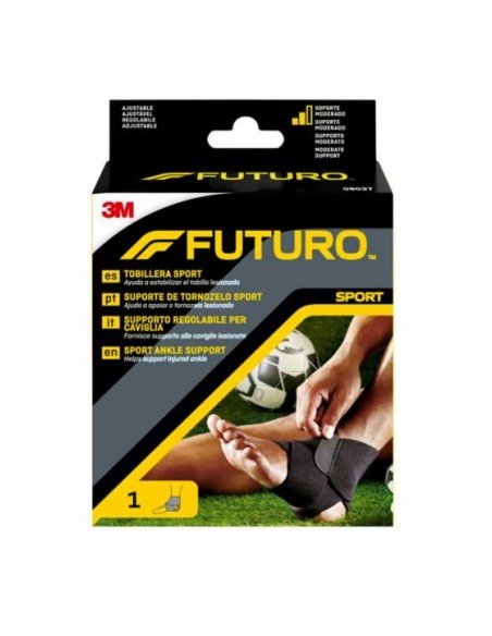 FUTURO TOBILLERA SPORT AJUSTABLE TALLA S Sujeciones y Ortopediia - 3M ESPAÑA