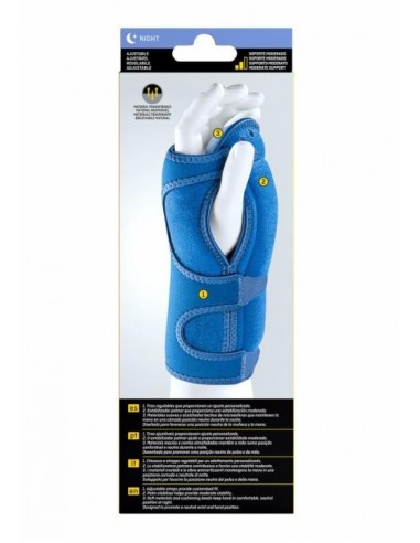 FUTURO SOPORTE NOCTURNO PARA LA MUÑECA AJUSTABLE Ferulas y Ortopediia - 3M ESPAÑA