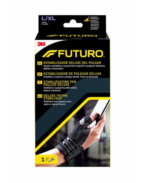 FUTURO ESTABILIZADOR DEDO PULGAR DELUXE TALLA L-XL Ferulas y Ortopediia - 3M ESPAÑA