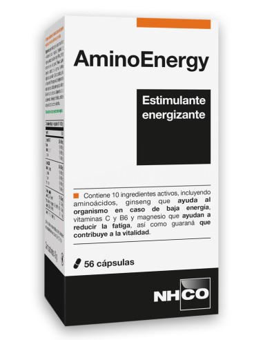NHCO AMINOENERGY 56 CAPSULAS Energía y Vitaminas - NHCO NUTRITION