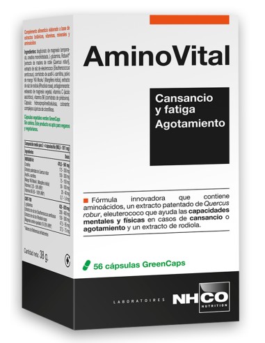 NHCO AMINOVITAL 56 CAPSULAS Inicio y  - NHCO NUTRITION