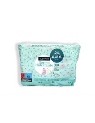 SUAVINEX TOALLITAS PACK AHORRO 3 UNIDADES X 72 TOALLITAS Higiene y Inicio - SUAVINEX