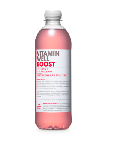 VITAMIN WELL BOOST BEBIDA 500ML Deportista y Dietetica - VITAMIN WELL