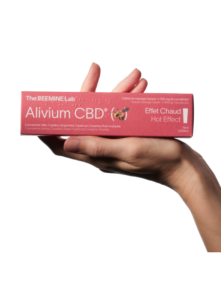 BEEMINE CBD ALIVIUM CREMA EFECTO CALOR 75 ML CBD y Salud Muscular y Articular - BEEMINE