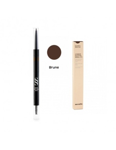 SENSILIS EYEBROW SCULPTOR LAPIZ 3 EN 1 03 BRUNE Cejas y Contorno Ojos - SENSILIS