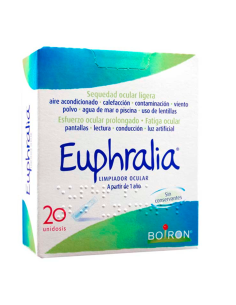 BOIRON EUPHRALIA GOTAS OCULARES UNIDOSIS 20 VIALES Farmacia en Casa y Inicio - BOIRON