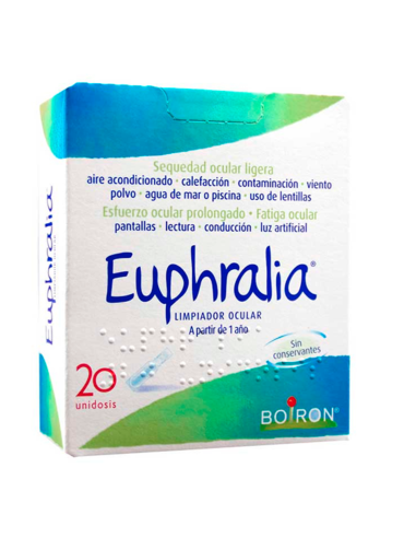 BOIRON EUPHRALIA GOTAS OCULARES UNIDOSIS 20 VIALES Farmacia en Casa y Inicio - BOIRON