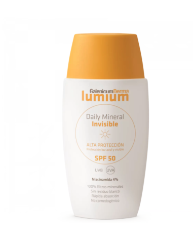 GALENICUM LUMIUM MINERAL INVISIBLE SPF50 50ML Solar facial y Solares - GalenicumDerma