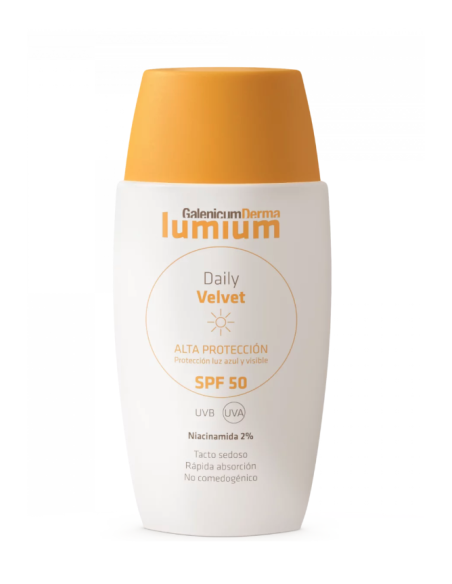 GALENICUM LUMIUM VELVET SPF50 50ML Solar facial y Solares - GalenicumDerma