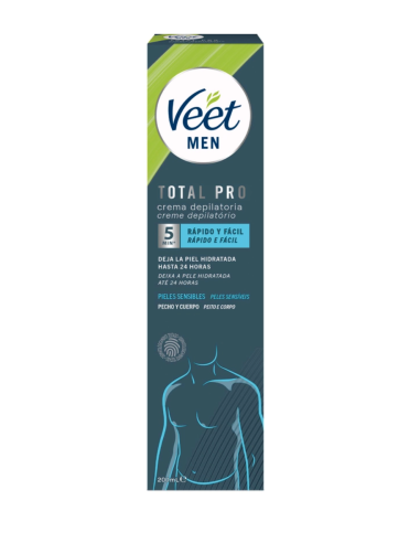 VEET MEN CREMA DEPILATORIA PIEL SENSIBLE 200ML Depilacion y Higiene Corporal - VEET