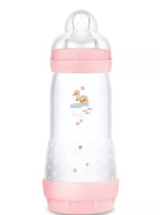 MAM BIBERÓN ANTICOLICO EAST START +4M ROSA 320ML Inicio y  - MAM